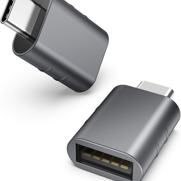 USB C to USB Adapters - 2 Pak