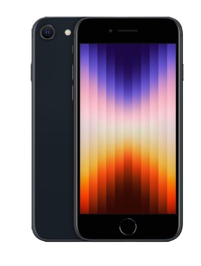 Apple iPhone SE (2022) - 128GB - Midnight Black